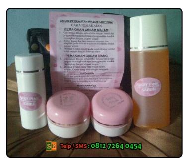 Jual Cream Baby Pink Sucofindo Asli Original Pengencang kulit Wajah Bersertifikat