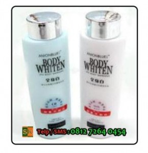 Jual Lotion Pemutih Badan Permanen Yang Ampuh, Aman & Terbaik – Anion Blue Body Whitening Asli