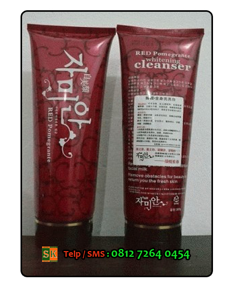 Toko Kosmetik Red Pomegranate Whitening Cleanser