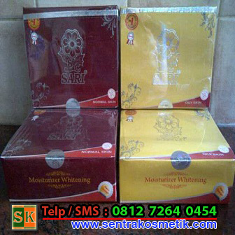 Jual Cream Sari Asli Original ber BPOM - Pemutih Kulit Wajah Aman dan Alami