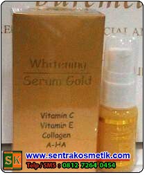 Jual Whitening SERUM GOLD Asli - Pencerah Kulit Wajah Alami