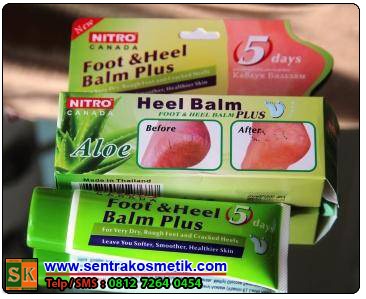 heel balm aloe penghilang kaki pecah
