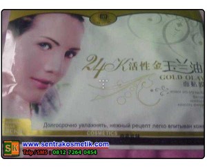 Masker Wajah Emas – Face Mask Gold Olay 24k