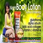 Night Body Lotion Glutera