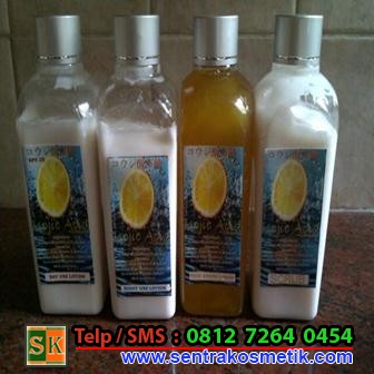 Paket Lotion Kojic Acid Asli 200 ML with SCRUB