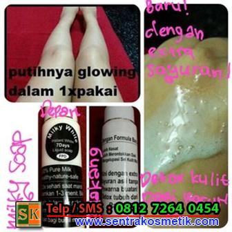 Sabun Milky White Original Hologram Milky White Liquid Soap