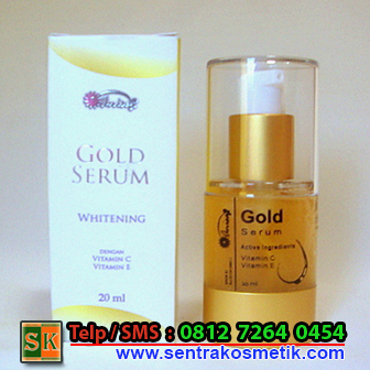 Pemutih Kulit Wajah Serum Gold Anisa