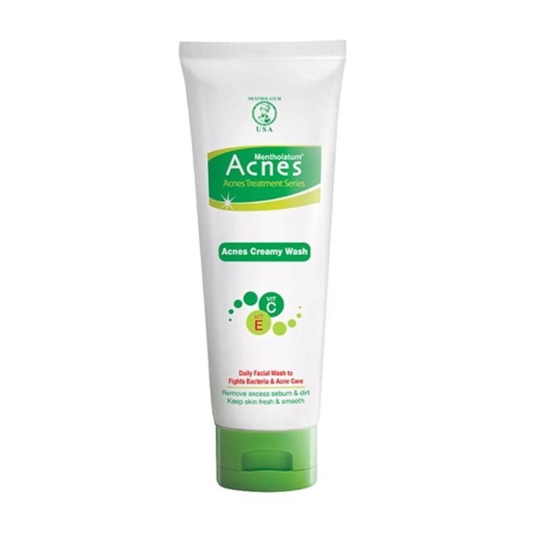 Acnes Creamy Wash Pembersih wajah kulit berjerawat