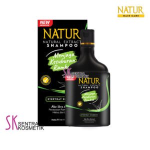 Natur Shampoo Aloe Vera Sampo untuk Melebatkan Rambut - Gambar 2